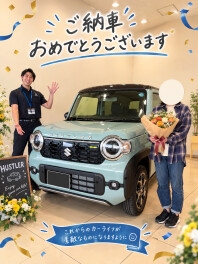【祝ご納車】ハスラーご納車！！